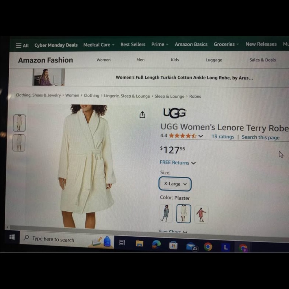 UGG Lenore Terry Robe - Picture 7 of 7